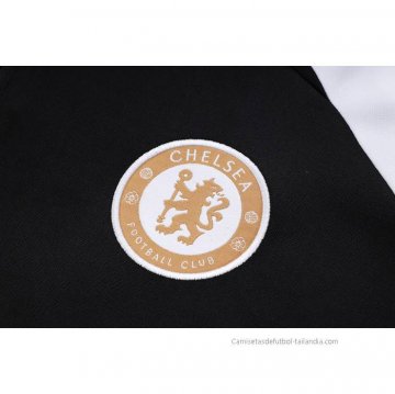 Chandal de Sudadera del Chelsea 2023-2024 Negro