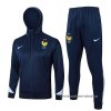 Chandal de Sudadera del Francia 2024-2025 Azul Oscuro Chandal de Sudadera del Francia 2024-2025 Azul Oscuro