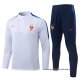 Chandal de Sudadera del Francia Nino 2026-2027 Blanco