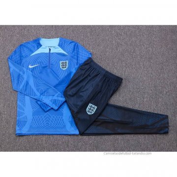 Chandal de Sudadera del Inglaterra 2022-2023 Azul