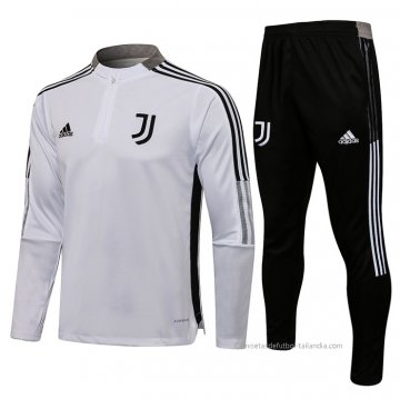 Chandal de Sudadera del Juventus 2021-2022 Blanco Chandal de Sudadera del Juventus 2021-2022 Blanco