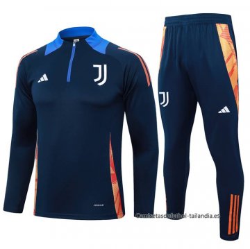 Chandal de Sudadera del Juventus 2024-2025 Azul Chandal de Sudadera del Juventus 2024-2025 Azul