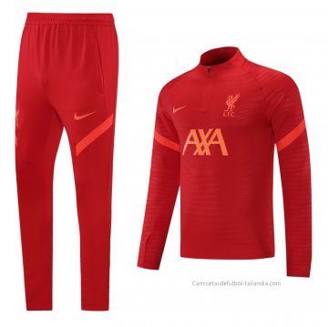Chandal de Sudadera del Liverpool 2021-2022 Rojo