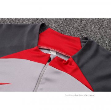 Chandal de Sudadera del Liverpool 2022-2023 Gris