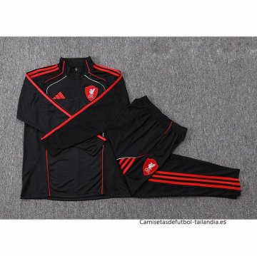 Chandal de Sudadera del Liverpool 2025-2026 Negro