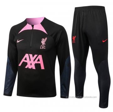 Chandal de Sudadera del Liverpool Nino 2022-2023 Negro Chandal de Sudadera del Liverpool Nino 2022-2023 Negro