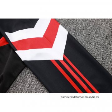 Chandal de Sudadera del Manchester United Nino 2024-2025 Negro
