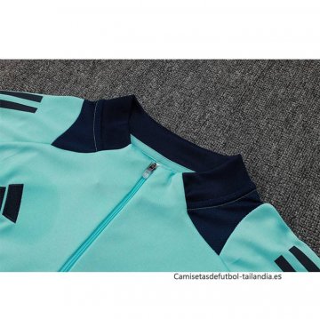 Chandal de Sudadera del Manchester United Nino 2024-2025 Verde