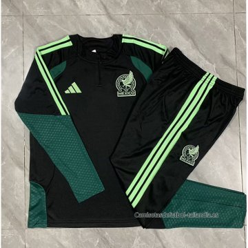 Chandal de Sudadera del Mexico 2026-2027 Negro
