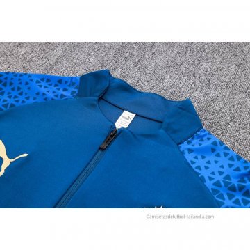 Chandal de Sudadera del Olympique Marsella 2023-2024 Azul