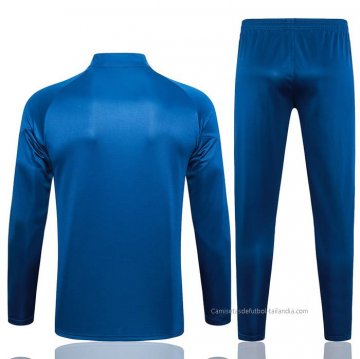 Chandal de Sudadera del Olympique Marsella 2023-2024 Azul Oscuro