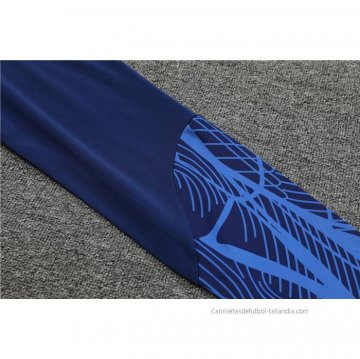Chandal de Sudadera del Paises Bajos 2022-2023 Azul Oscuro