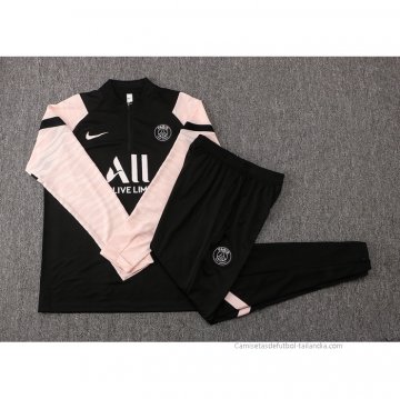 Chandal de Sudadera del Paris Saint-Germain 2021-2022 Negro