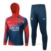 Chandal de Sudadera del Paris Saint-Germain 2023-2024 Rojo y Azul Chandal de Sudadera del Paris Saint-Germain 2023-2024 Rojo y Azul