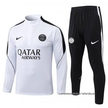Chandal de Sudadera del Paris Saint-Germain 2026-2027 Blanco Chandal de Sudadera del Paris Saint-Germain 2026-2027 Blanco