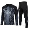 Chandal de Sudadera del Paris Saint-Germain Nino 2023-2024 Gris Chandal de Sudadera del Paris Saint-Germain Nino 2023-2024 Gris