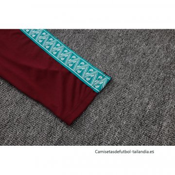 Chandal de Sudadera del Portugal Nino 2026-2027 Rojo