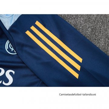 Chandal de Sudadera del Real Madrid 2024-2025 Azul