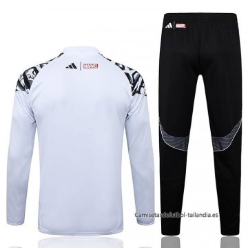 Chandal de Sudadera del Real Madrid 2025-2026 Blanco