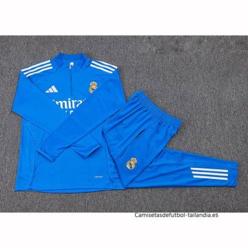 Chandal de Sudadera del Real Madrid 2025-2026 Azul