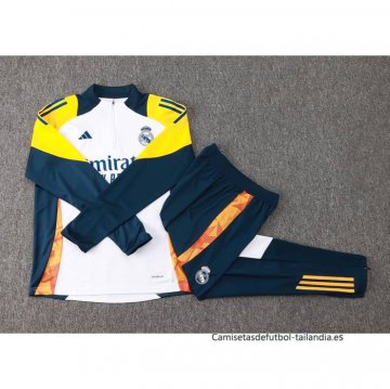 Chandal de Sudadera del Real Madrid 2024-2025 Blanco