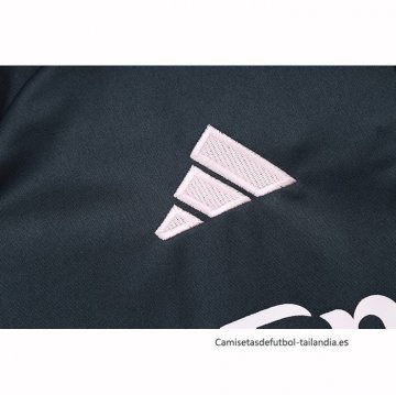 Chandal de Sudadera del Real Madrid 2025-2026 Gris Oscuro
