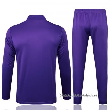 Chandal de Sudadera del Real Madrid 2025-2026 Purpura