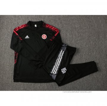 Chandal de Sudadera del SC Internacional 2021-2022 Negro