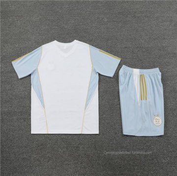 Chandal del Argelia Manga Corta 2023-2024 Blanco - Pantalon Corto