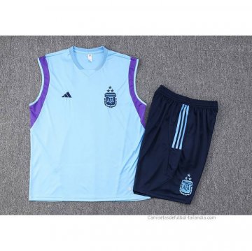 Chandal del Argentina Sin Mangas 2023-2024 Azul
