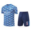 Chandal del Arsenal Manga Corta 2022-2023 Azul - Pantalon Corto Chandal del Arsenal Manga Corta 2022-2023 Azul - Pantalon Corto