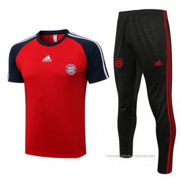 Chandal del Bayern Munich Manga Corta 2021-2022 Rojo Chandal del Bayern Munich Manga Corta 2021-2022 Rojo