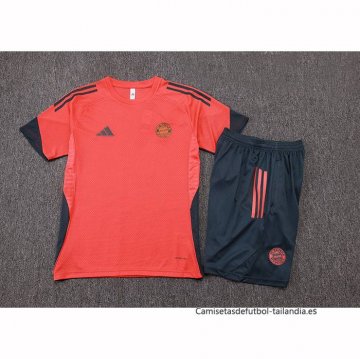 Chandal del Bayern Munich Manga Corta 2025-2026 Naranja - Pantalon Corto
