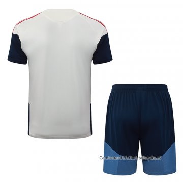 Chandal del Bayern Munich Manga Corta 2026-2027 Crema - Pantalon Corto