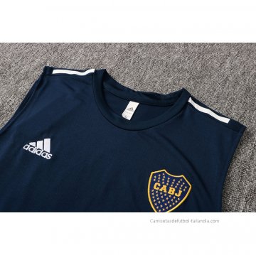 Chandal del Boca Juniors Sin Mangas 2021-2022 Azul