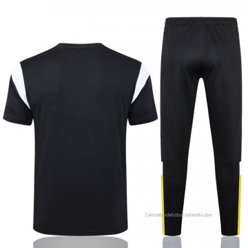 Chandal del Borussia Dortmund Manga Corta 2023-2024 Negro