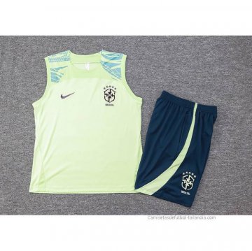 Chandal del Brasil Sin Mangas 2023-2024 Verde