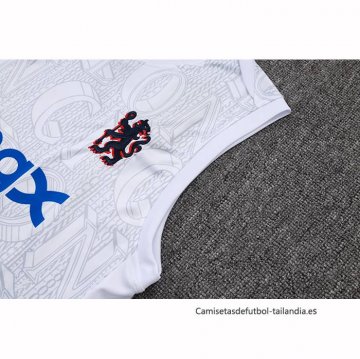 Chandal del Chelsea Sin Mangas 2025-2026 Blanco Gris