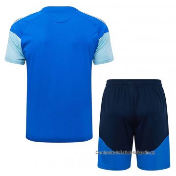 Chandal del Cruzeiro Manga Corta 2025-2026 Azul - Pantalon Corto