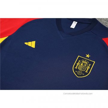 Chandal del Espana Manga Corta 2023-2024 Azul - Pantalon Corto