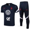 Chandal del Francia Manga Corta 2021-2022 Azul Chandal del Francia Manga Corta 2021-2022 Azul