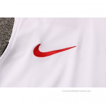 Chandal del Francia Sin Mangas 2021-2022 Blanco