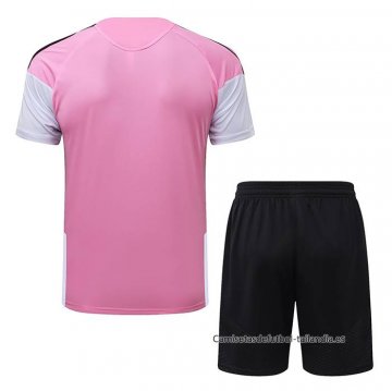 Chandal del Inter Miami Manga Corta 2026-2027 Rosa - Pantalon Corto