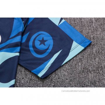 Chandal del Inter Milan Manga Corta 2022-2023 Azul - Pantalon Corto