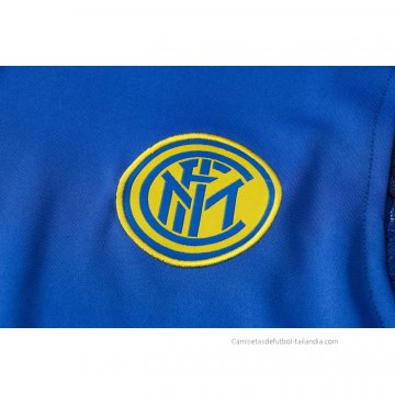 Chandal del Inter Milan Sin Mangas 2021-2022 Azul