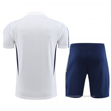 Chandal del Italia Manga Corta 2023-2024 Blanco - Pantalon Corto