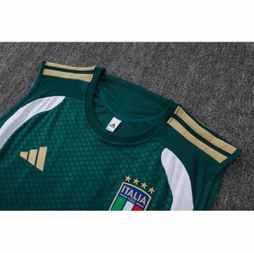 Chandal del Italia Sin Mangas 2025-2026 Verde