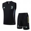 Chandal del Juventus Sin Mangas 2025-2026 Negro