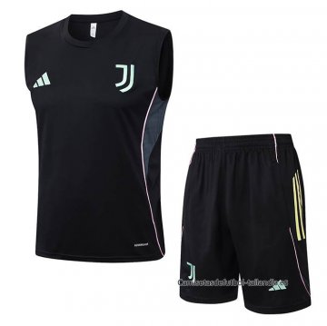 Chandal del Juventus Sin Mangas 2025-2026 Negro