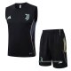 Chandal del Juventus Sin Mangas 2025-2026 Negro